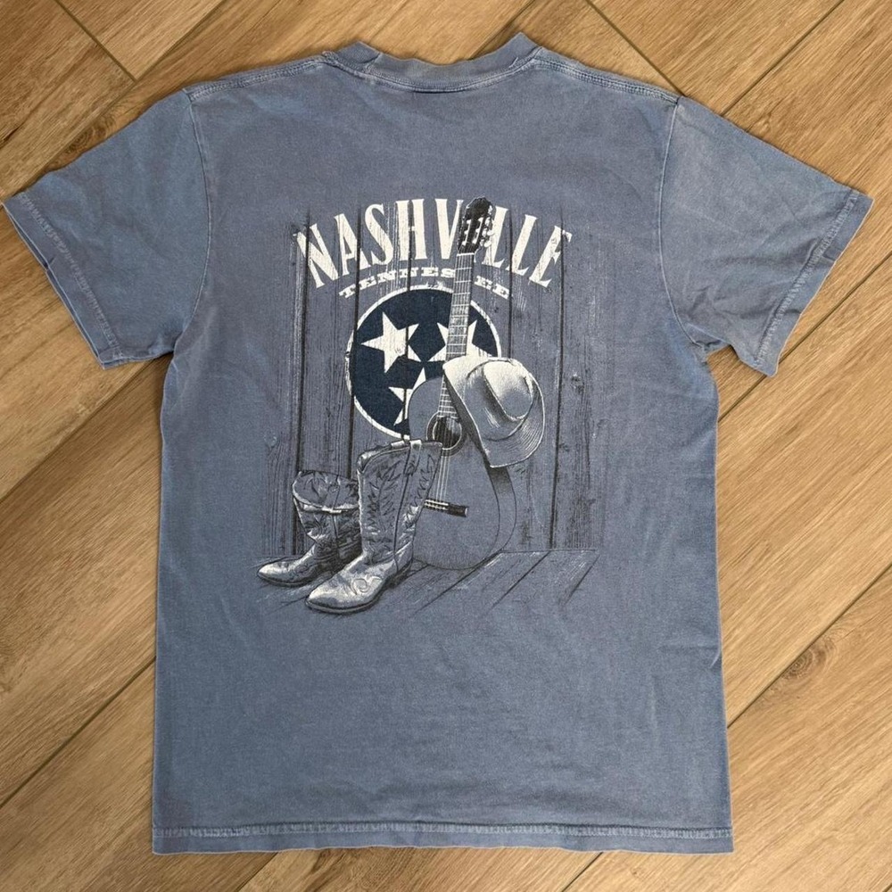 Nashville Tennessee Comfort Colors cotton t-shirt Size S